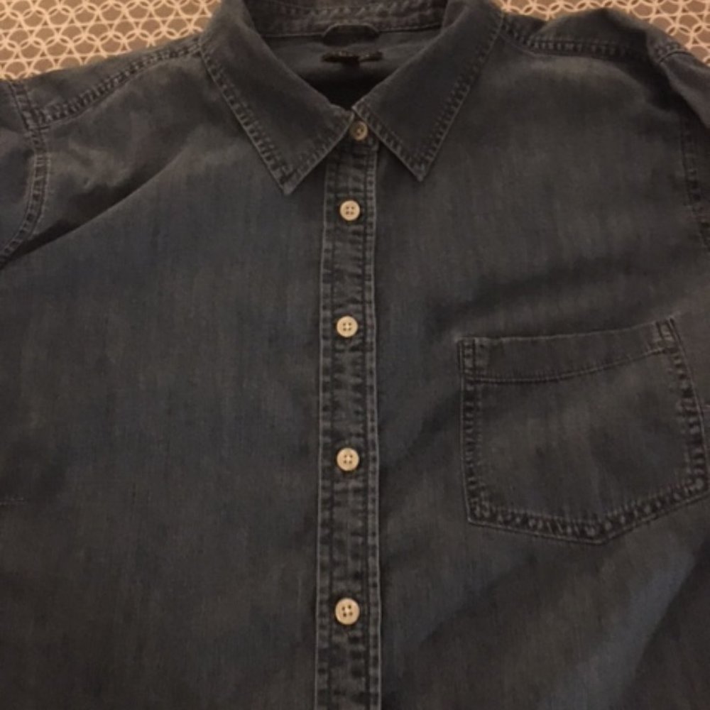 Talbots Denim Shirt - Size 3X Petite